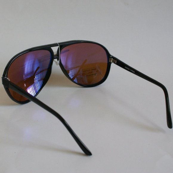 NWT 90's TrueVintage Sports Double Bridge Aviator Coppermax lens tech sunglasses - Picture 6 of 7